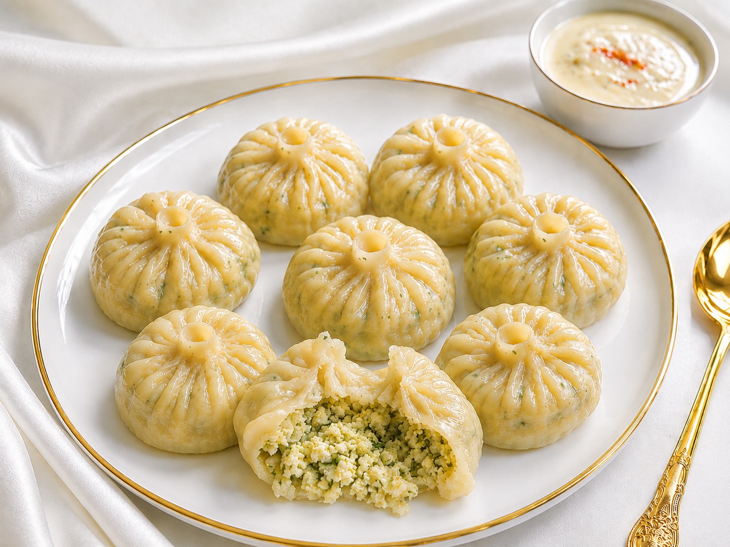 CreamBliss paneer momos
