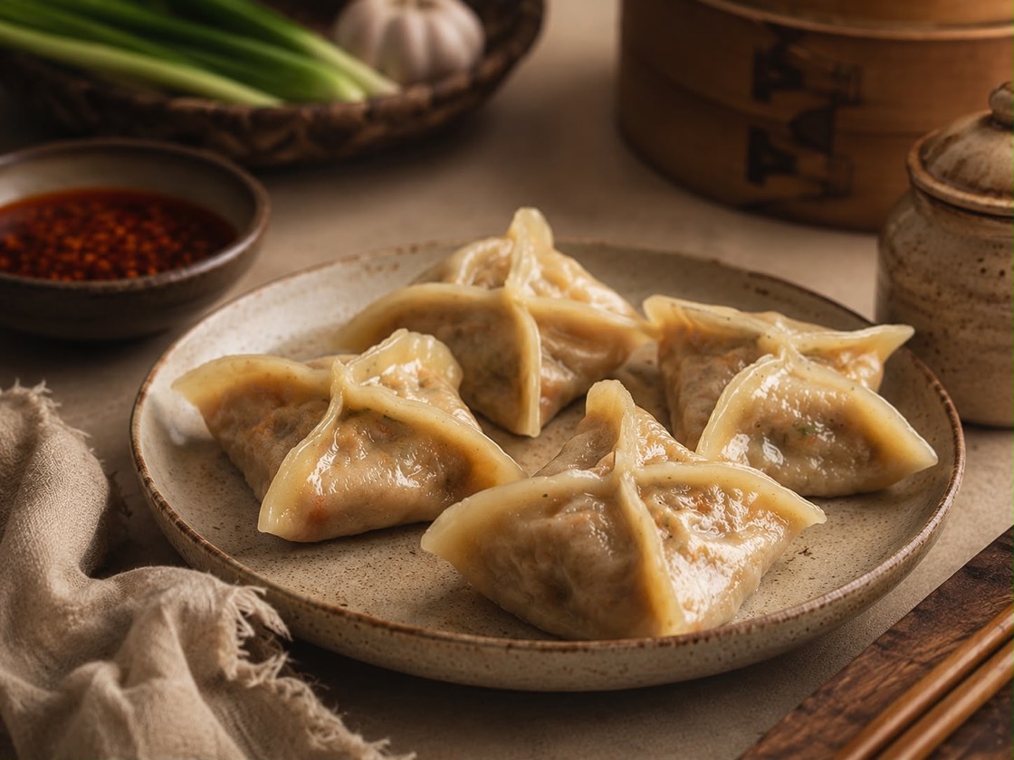 TAFI momos ready to serve